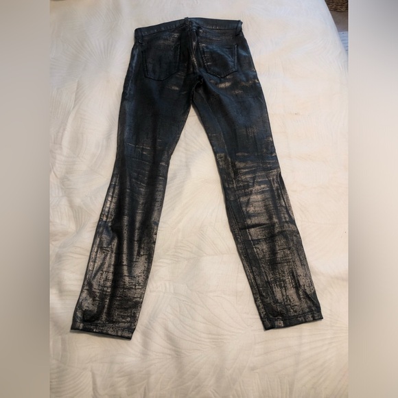 Current Elliot black/ silver jeans - Picture 3 of 5